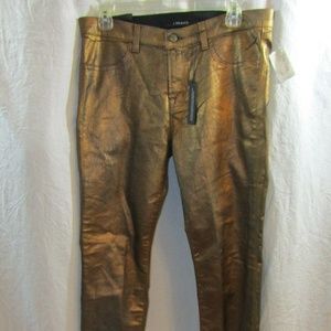 J BRANDS Bronze Super Skinny Mid-Rise Jeans
